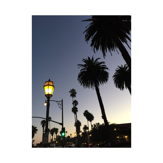 Santa Barbara Night by ephotocard