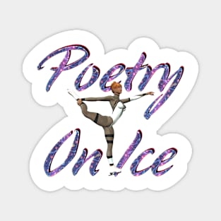 Poetry on Ice Magnet