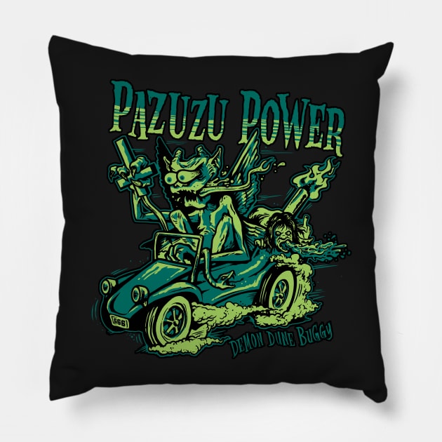 Pazuzu Power Pillow by heartattackjack