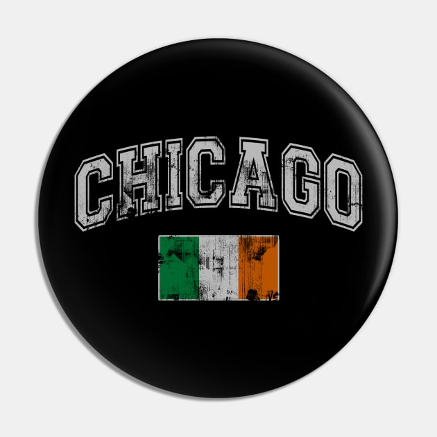 Chicago Irish St Patricks Day Pin by E