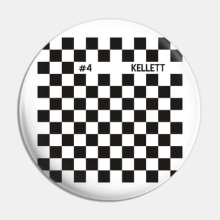 Dalton Kellett Racing Flag Pin