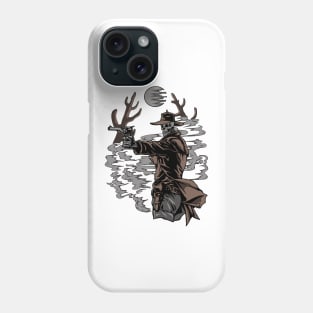 Vintage Skull Cowboy #6 Phone Case