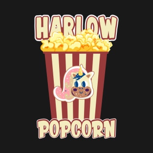 Harlow And Popcorn Funny Popcorn The Pony T-Shirt