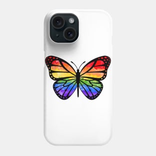 Rainbow Butterfly Phone Case