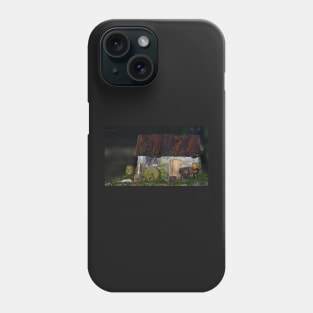 wood mouse in a little house Phone Case