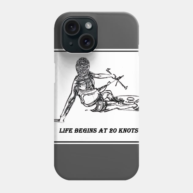 Windy Planet Kitesurfing Apparel Phone Case by Windy Planet Apparel