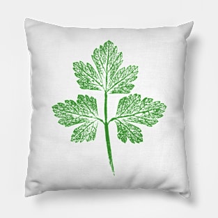 Italian Parsley Leaf Pillow