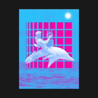 3D Arion & The Dolphin - Aesthetics T-Shirt