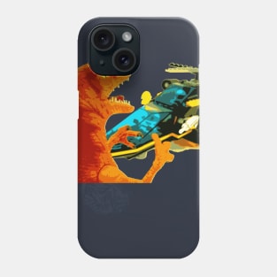 Funny Kid Dino Toy Attack Phone Case