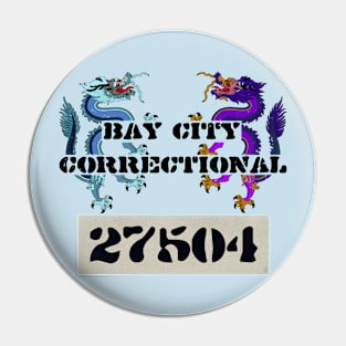 Bay City Two Dragons Pin