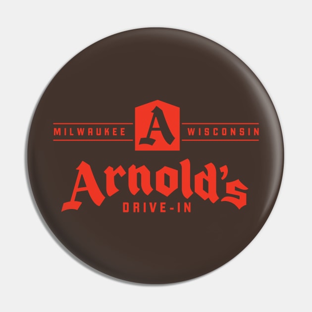 Arnold's Drive-In Pin by MindsparkCreative