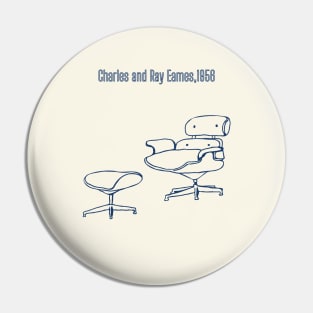 Mid-century Modern Iconic Chair Pin