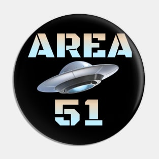 UFO area 51 Pin