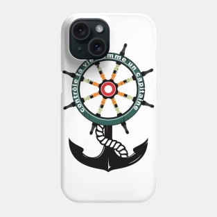 controle ta vie comme un capitaine by chakibium Phone Case