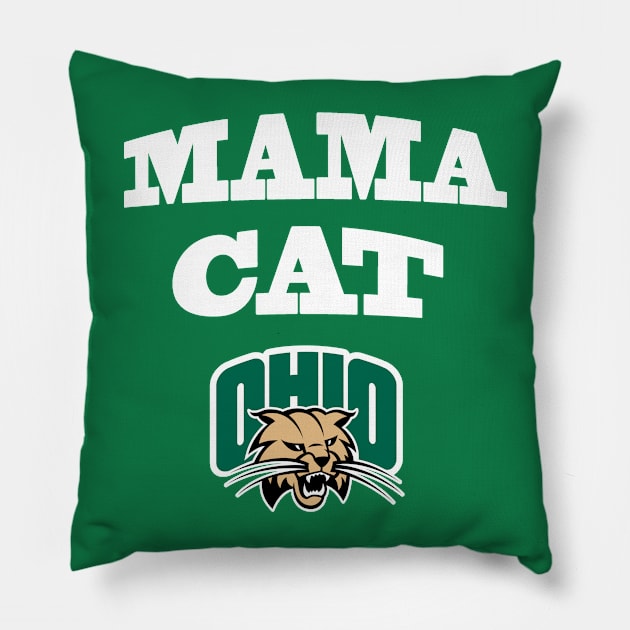 Mama Cat Pillow by EwokSquad