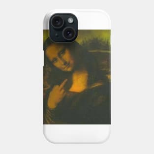 Mona Lisa T-shirt Phone Case