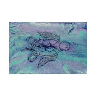 Turquoise turtle T-Shirt