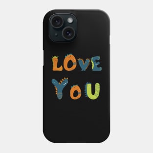 Dino Love Creative and Cute Gift Phone Case