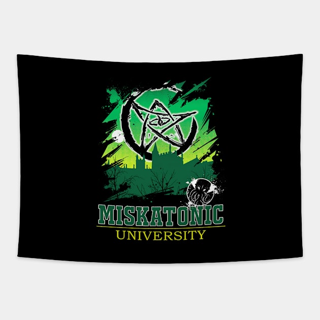 Miskatonic University Tapestry by Raki