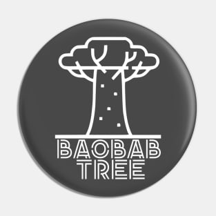 Baobab Tree Shirt Pin