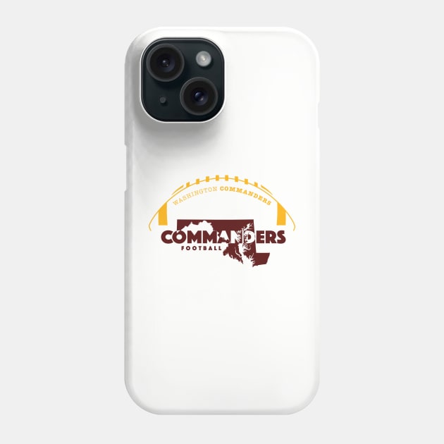 Washington Commanders Phone Case by Crome Studio