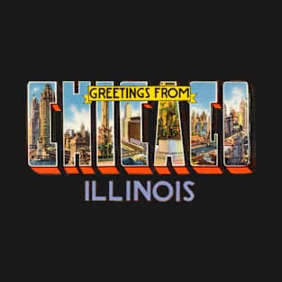 Greetings from Chicago Illinois T-Shirt