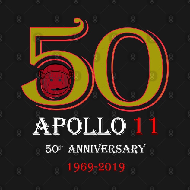 50th Anniversary Apollo 11 by PinkBorn