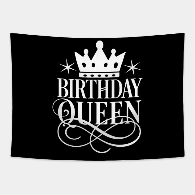 Birthday Queen Tapestry by StacysCellar