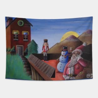 Christmas Season Disappointment Tapestry