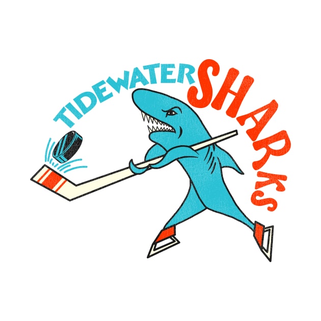 Defunct Retro Tidewater Sharks Hockey Team by Defunctland