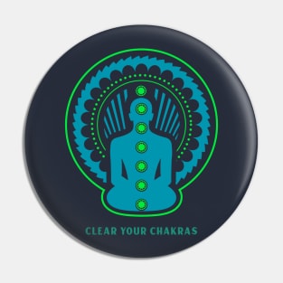 CLEAR YOUR CHAKRAS Pin