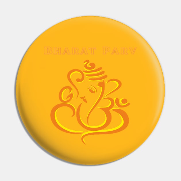 Bharat Parv - Ganesha Pin by Bharat Parv