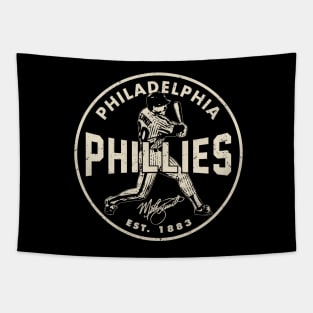 Philadelphia Phillies Mike Schmidt 2 by Buck Tee Tapestry