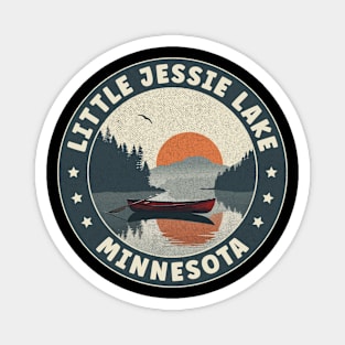 Little Jessie Lake Minnesota Sunset Magnet