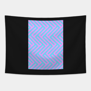 Geometric Pattern - Neon Tapestry