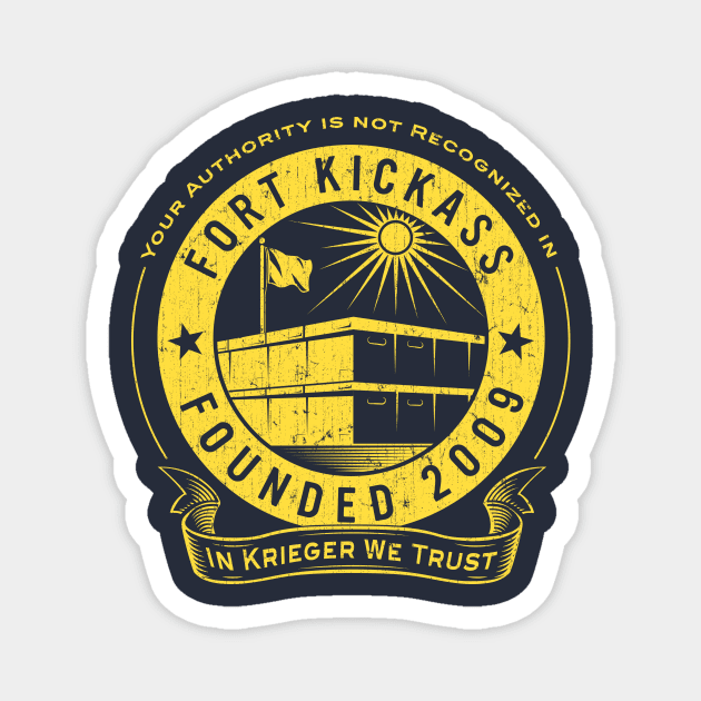 Fort Kickass Magnet by ianleino