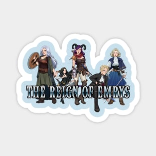 The Reign of Emrys Cast Magnet