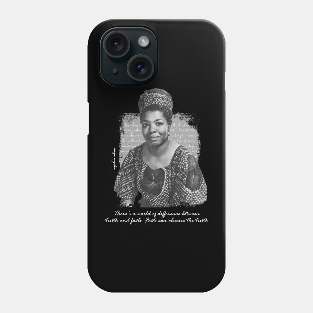 Maya-Angelou Phone Case by xalauras studio