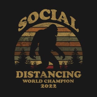 VINTAGE -  BIGFOOT SOCIAL DISTANCING 2022 T-Shirt