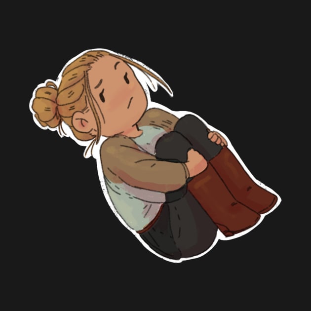 Ms. Fitz Sticker by Clairosene