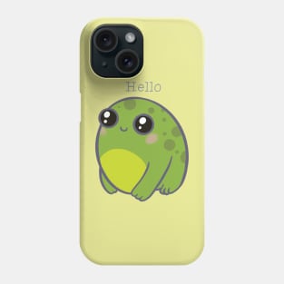 Hello Frog Phone Case