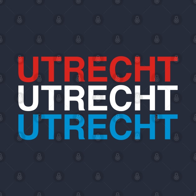 UTRECHT Dutch Flag by eyesblau