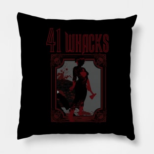 41 whacks Pillow