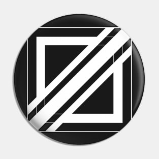 Black and white modern abstract pattern Pin