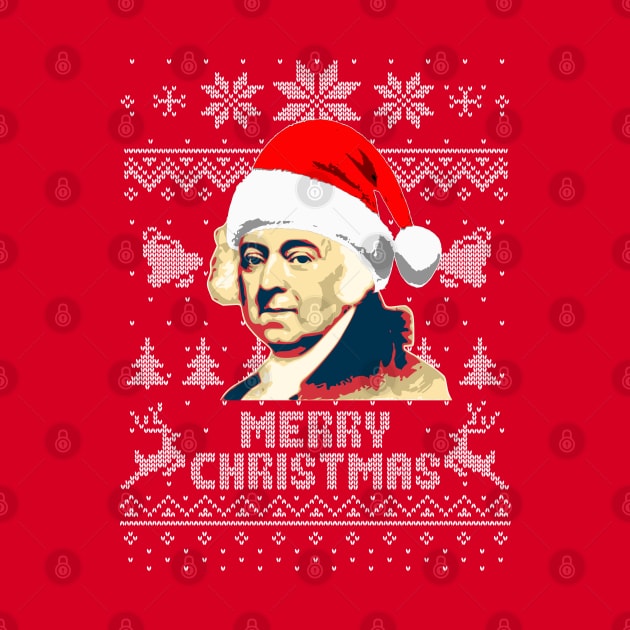 John Adams Merry Christmas by Nerd_art