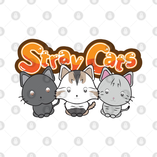 Cute Stray Cats by Flower Flame