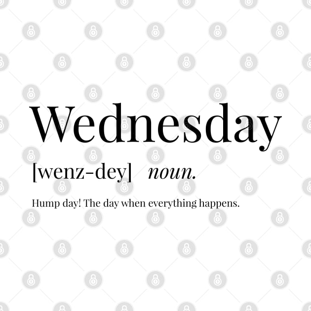 Wednesday Definition by definingprints