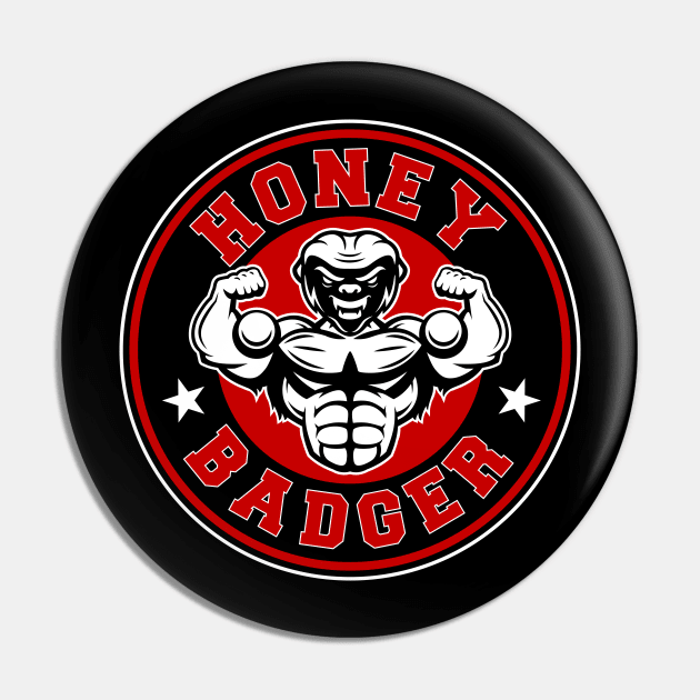 Honey Badger Gym Pin by Woah_Jonny