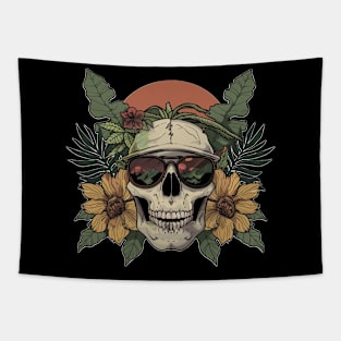 Summer Skull Vibes 04 Tapestry