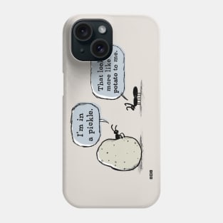 Funny Cartoon with Ants | I'm In A Pickle Phone Case